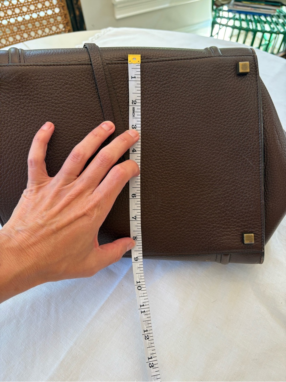 Celine Leather Luggage Phantom Medium - Picture 15 of 16